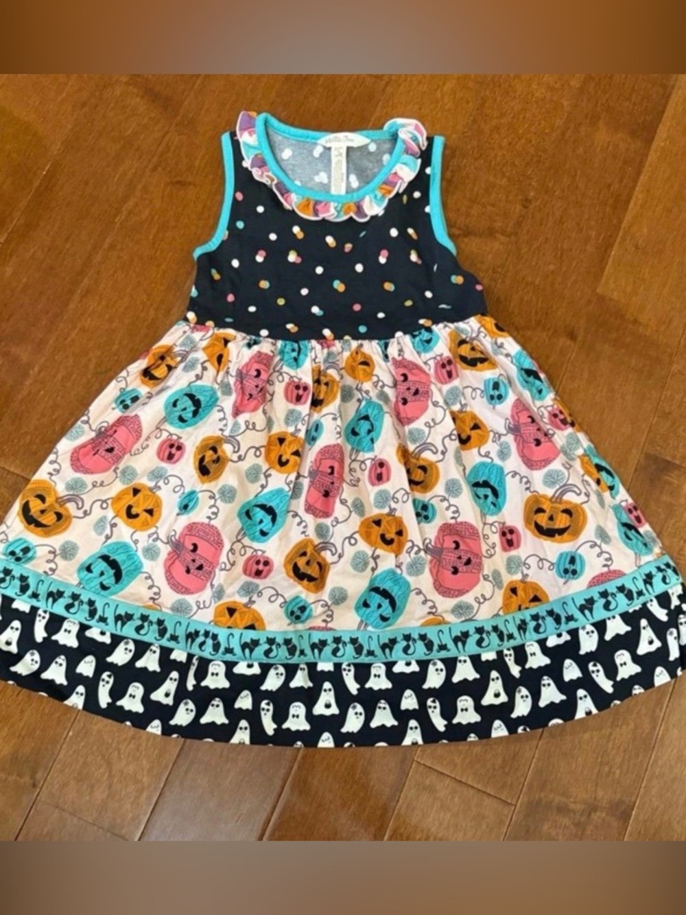 Matilda Jane Pumpkin - Halloween Dress NWOT sz 4